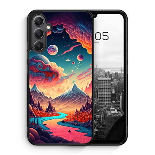 MUNIQASE Fantasy Planet - Silikon Hülle für Samsung Galaxy S24 FE - Fantasy Landschaft Berge Weltraum Space Schöne Coole Schutzhülle Handyhülle Case Cover MUNIQASE Fantasy Planet - Silikon Hülle für Samsung Galaxy S24 FE - Fantasy Landschaft Berge Weltraum Space Schöne Coole Schutzhülle Handyhülle Case Cover von MUNIQASE