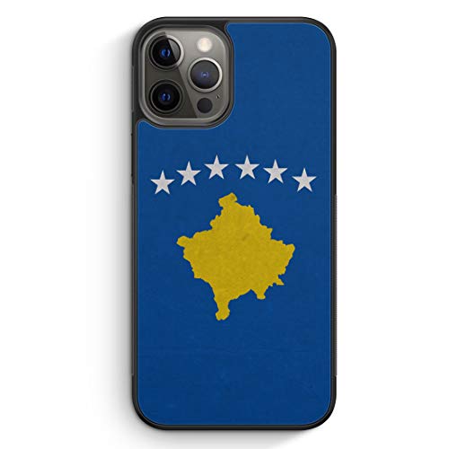 MUNIQASE Kosovo Flagge - Silikon Hülle für iPhone 13 Pro - Motiv Design - Cover Handyhülle Schutzhülle Case Schale von MUNIQASE