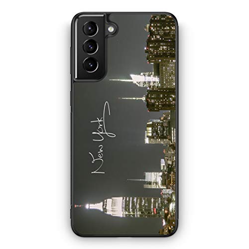 MUNIQASE New York City Schriftzug Skyline - Silikon Hülle für Samsung Galaxy S21 FE - Motiv Design Schön USA - Cover Handyhülle Schutzhülle Case Schale MUNIQASE New York City Schriftzug Skyline - Silikon Hülle für Samsung Galaxy S21 FE - Motiv Design Schön USA - Cover Handyhülle Schutzhülle Case Schale von MUNIQASE