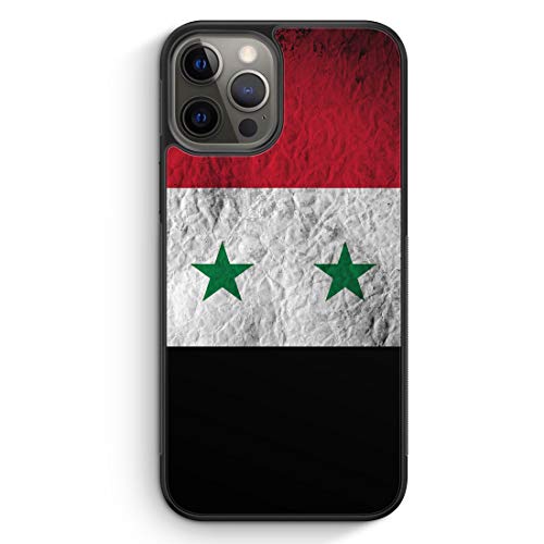 MUNIQASE Syrien Splash Flagge - Silikon Hülle für iPhone 13 Pro Max - Motiv Design Syrisch Syria National - Cover Handyhülle Schutzhülle Case Schale von MUNIQASE