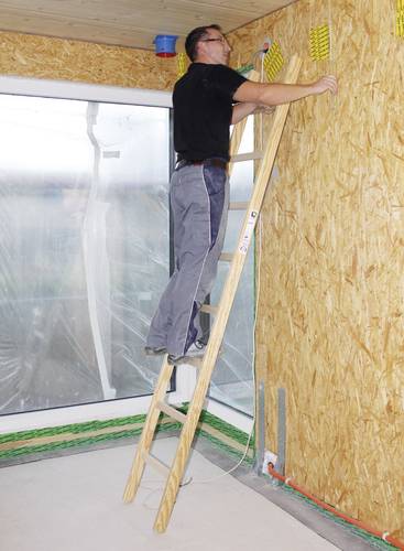 Günzburger Steigtechnik MUNK 33108 Holz Anlegeleiter Arbeitshöhe (max.): 3.5m Braun 5.8kg von MUNK Günzburger Steigtechnik