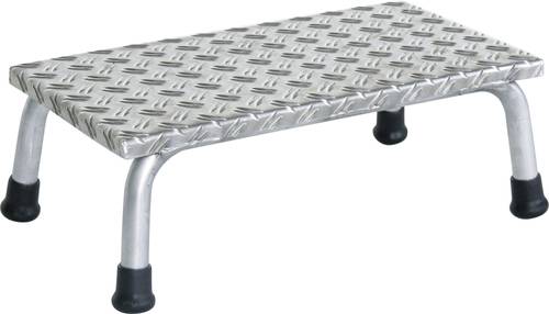 Günzburger Steigtechnik MUNK 50031 Aluminium Treppe Arbeitshöhe (max.): 2.2m Silber 2.5kg von MUNK Günzburger Steigtechnik