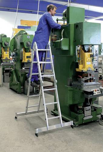 MUNK Günzburger Steigtechnik 11111 Aluminium Multifunktionsleiter Montage mit Werkzeug Arbeitshöhe von MUNK Günzburger Steigtechnik