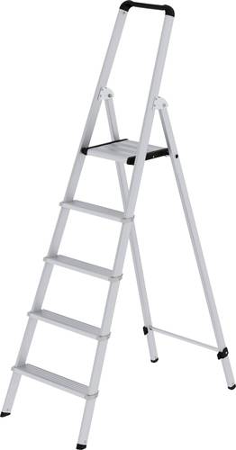 MUNK Günzburger Steigtechnik 11255 Aluminium Stufen-Stehleiter Arbeitshöhe (max.): 3.25m von MUNK Günzburger Steigtechnik