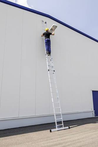 MUNK Günzburger Steigtechnik 11715 Aluminium Seilzugleiter Montage mit Werkzeug Arbeitshöhe (max.) von MUNK Günzburger Steigtechnik