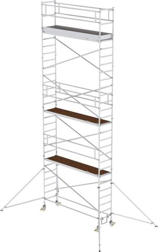 MUNK Günzburger Steigtechnik 156746 Rollgerüst Montage ohne Werkzeug Arbeitshöhe (max.): 9.4m von MUNK Günzburger Steigtechnik