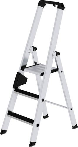 MUNK Günzburger Steigtechnik 41503 Aluminium Stufen-Stehleiter Arbeitshöhe (max.): 2.75m von MUNK Günzburger Steigtechnik