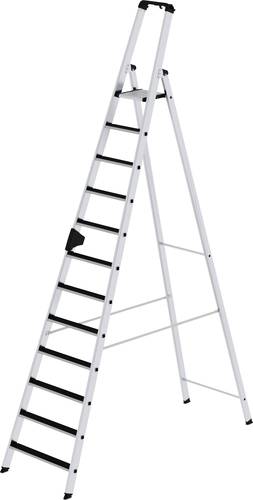 MUNK Günzburger Steigtechnik 41512 Aluminium Stufen-Stehleiter Arbeitshöhe (max.): 5m von MUNK Günzburger Steigtechnik