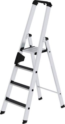 MUNK Günzburger Steigtechnik 41624 Aluminium Stufen-Stehleiter Arbeitshöhe (max.): 3m von MUNK Günzburger Steigtechnik