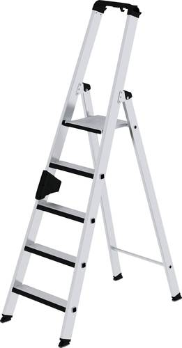 MUNK Günzburger Steigtechnik 42105 Aluminium Stufen-Stehleiter Arbeitshöhe (max.): 3.25m von MUNK Günzburger Steigtechnik