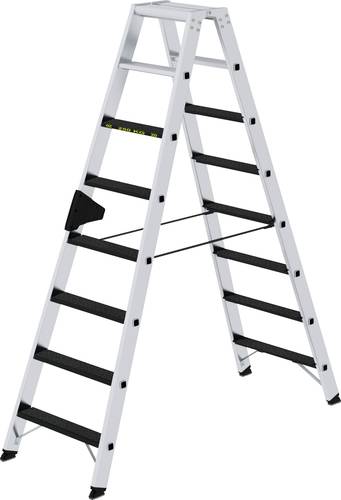 MUNK Günzburger Steigtechnik 43808 Aluminium Stufen-Stehleiter Arbeitshöhe (max.): 3.5m von MUNK Günzburger Steigtechnik
