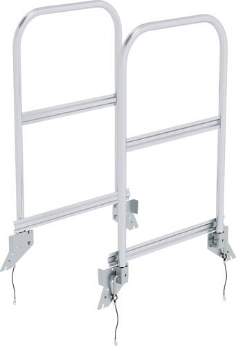 MUNK Günzburger Steigtechnik 50241 Geländer steckbare Ausführung für Podesttreppen beidseitig be von MUNK Günzburger Steigtechnik