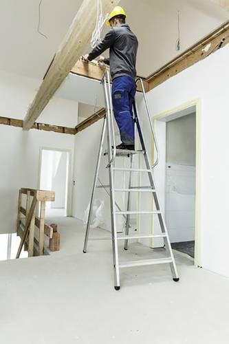 MUNK Günzburger Steigtechnik 51096 Aluminium Plattformleiter Arbeitshöhe (max.): 3.36m von MUNK Günzburger Steigtechnik