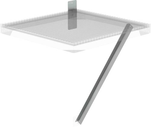 MUNK Günzburger Steigtechnik 60953 Flanschplatte und Strebe für Ziegelmauerwerk, Tiefe 1000mm 1St. von MUNK Günzburger Steigtechnik