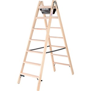 MUNK Gelenkleiter 33814 natur 2x 7 Sprossen, H: 189,0 cm MUNK Gelenkleiter 33814 natur 2x 7 Sprossen, H: 189,0 cm von MUNK