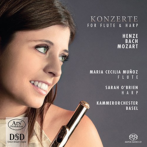 Konzerte für Flöte und Harfe von MUNOZ/O'BRIEN/KAMMERORCHESTER BASEL