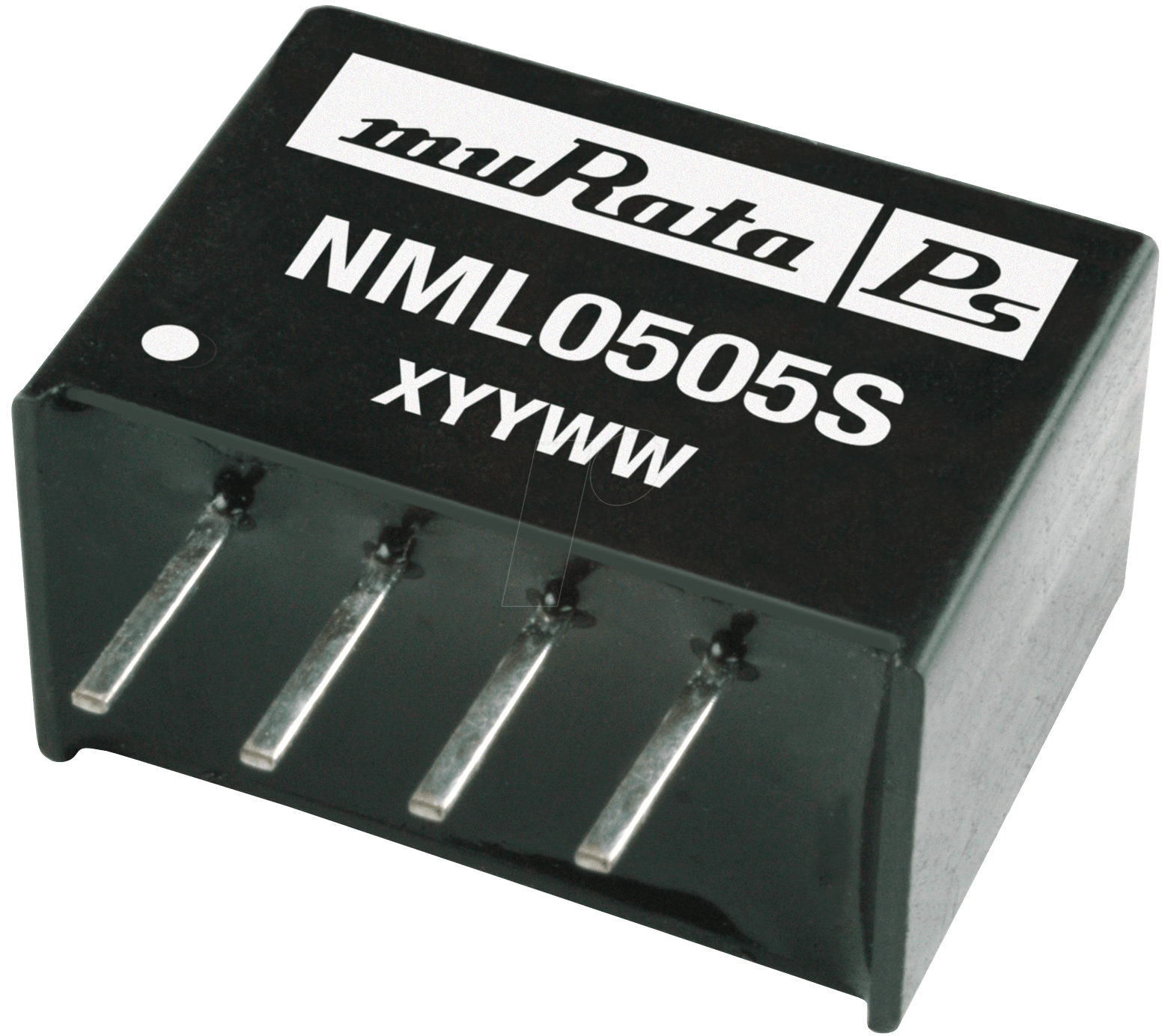 NML0505SC - DC/DC-Wandler NML, 2 W, 5 V, 400 mA, SIL, Single von MURATA POWER SOLUTIONS