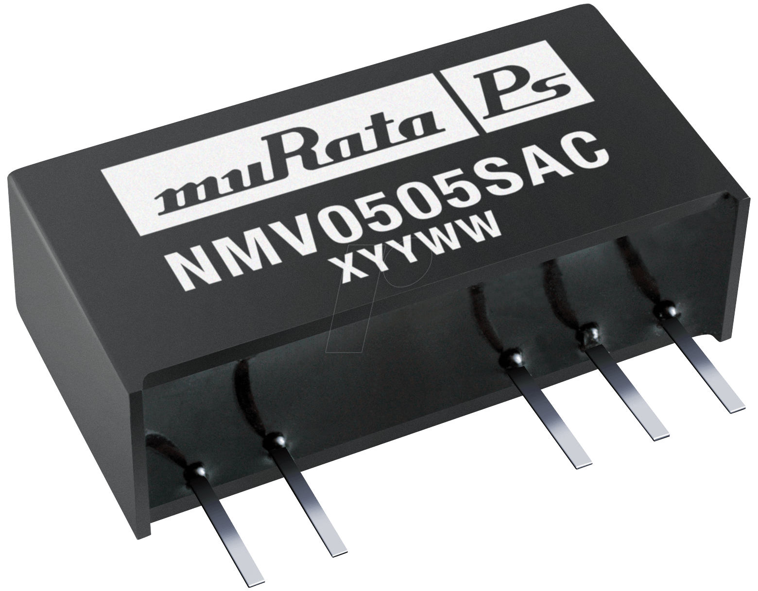 NMV0512SC - DC/DC-Wandler NMV, 1 W, 12 V, 84 mA, SIL, Dual von MURATA POWER SOLUTIONS