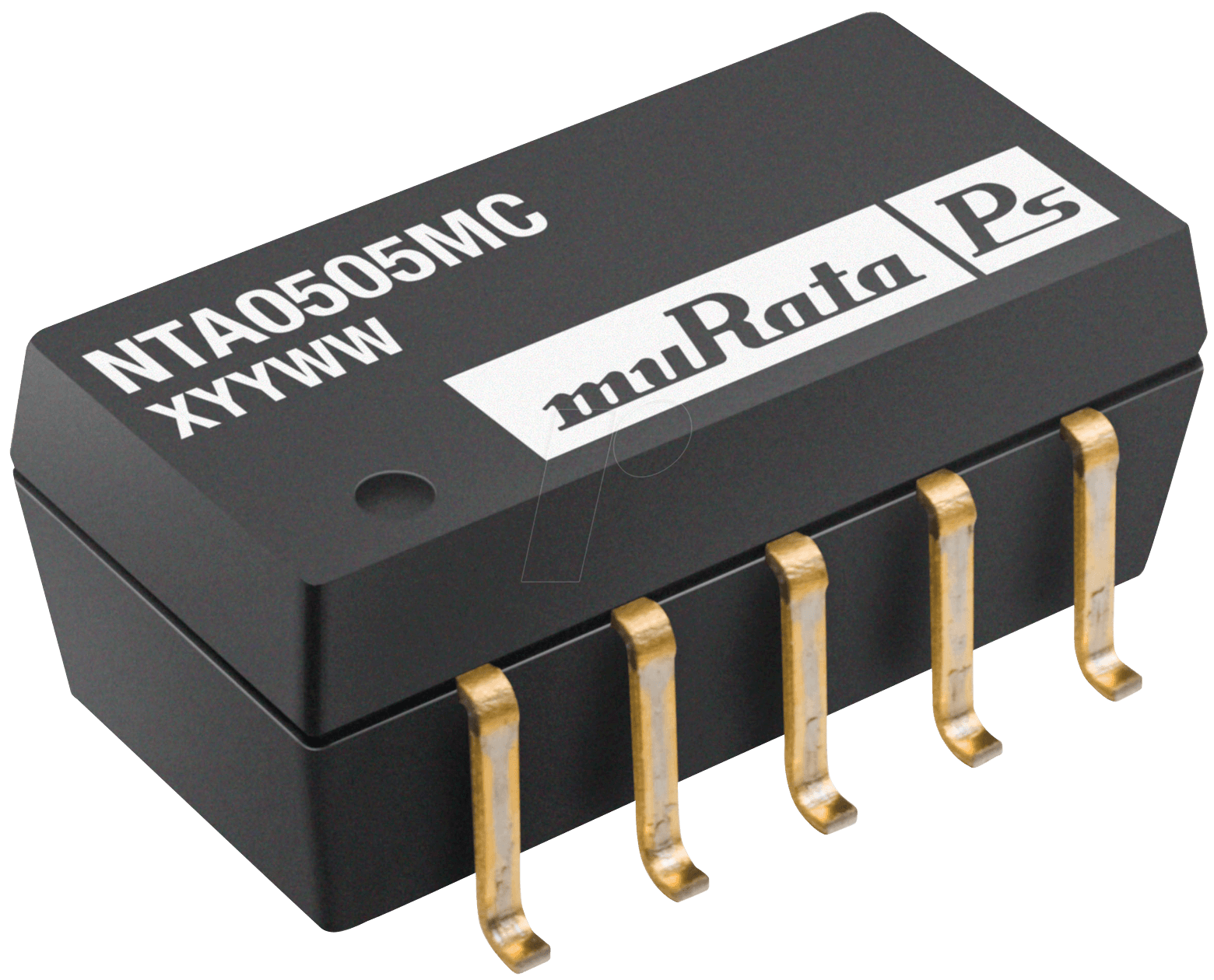 NTA0505MC - DC/DC-Wandler 1 W, 5 Vin, Dual, ±5 Vout, ±100 mA, SMD von MURATA POWER SOLUTIONS