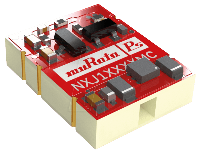 NXJ1S1212MCR7 - DC/DC-Wandler NXJ1, 1 W, 12 V, 83 mA, Low Profile von MURATA POWER SOLUTIONS