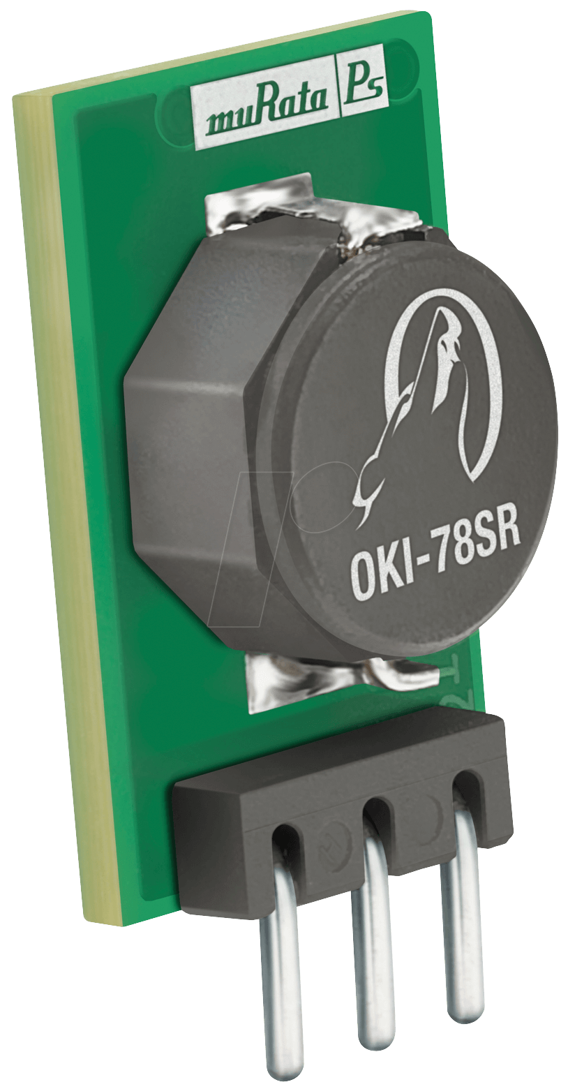 OKI515W36C - DC/DC-Wandler OKI 78SR, 8 W, 5 V, 1500 mA, SIL, Single von MURATA POWER SOLUTIONS