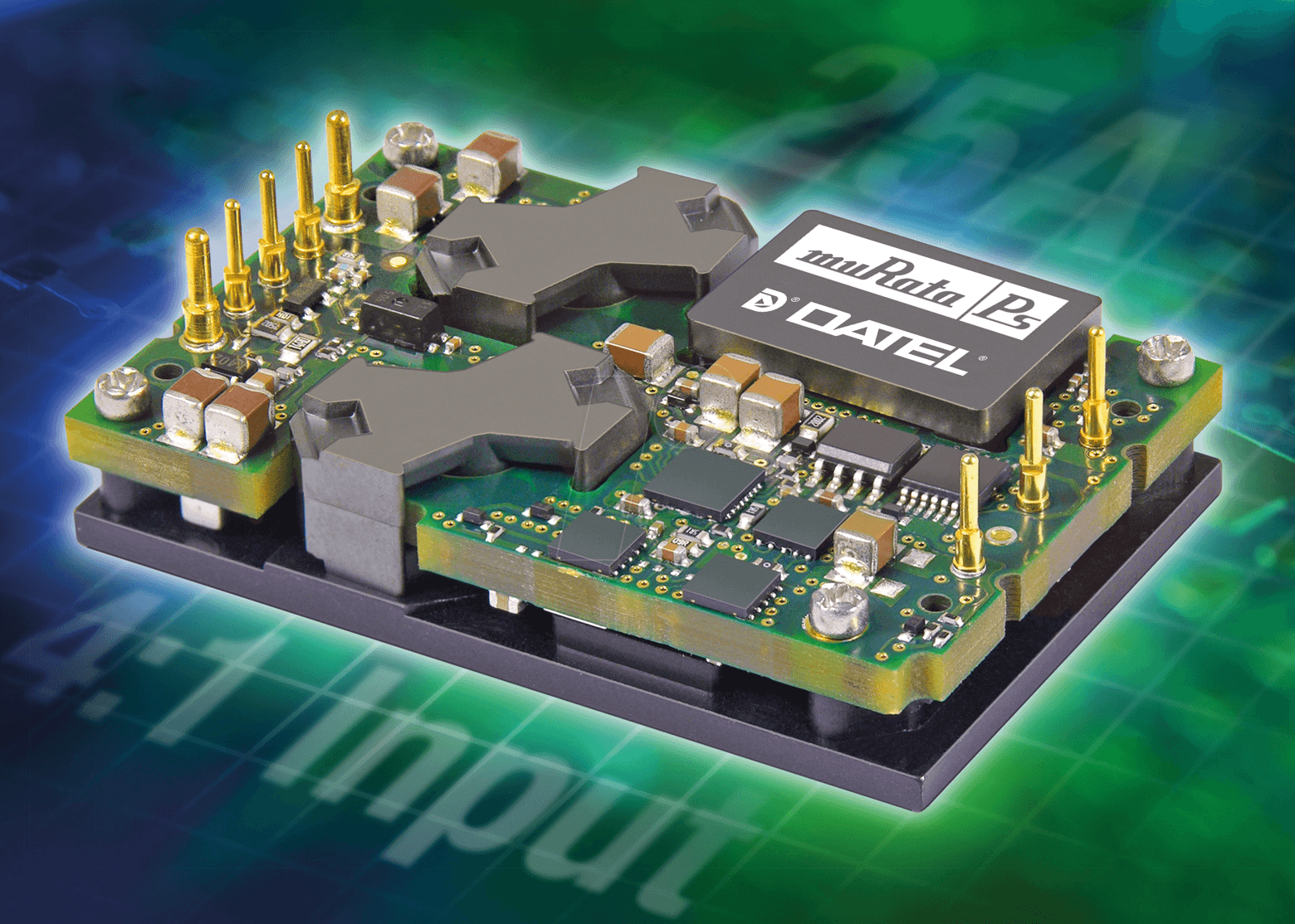 UQQ244Q12PBC - DC/DC-Wandler UQQ, 96 W, 24 V, 4000 mA, PCB, Single von MURATA POWER SOLUTIONS