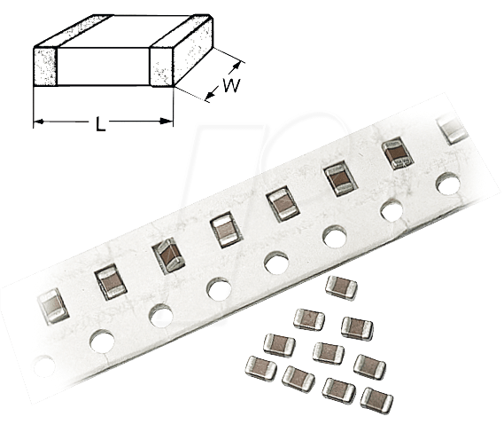 BLM18PG 600 - EMI Suppression Filter SMD 0603, BLM18 60 Ohm von MURATA