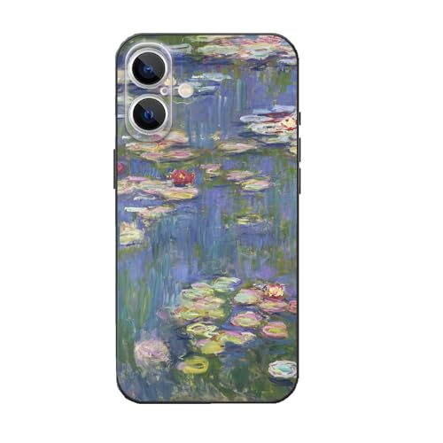 MURLEBAY Kompatibel mit iPhone 16 Plus, Wasserlilien-Kunst-Handyhülle für Männer und Frauen, niedliche Blume, weiches TPU, stoßfeste Schutzhülle MURLEBAY Kompatibel mit iPhone 16 Plus, Wasserlilien-Kunst-Handyhülle für Männer und Frauen, niedliche Blume, weiches TPU, stoßfeste Schutzhülle von MURLEBAY
