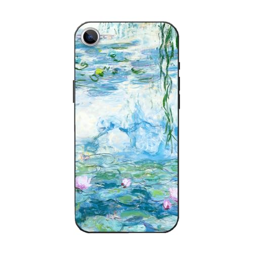 MURLEBAY Kompatibel mit iPhone 16e Hülle, Seerosen von Claude Monet, ästhetische Blume, feine Kunst, schlanke, weiche TPU-Handyhülle MURLEBAY Kompatibel mit iPhone 16e Hülle, Seerosen von Claude Monet, ästhetische Blume, feine Kunst, schlanke, weiche TPU-Handyhülle von MURLEBAY