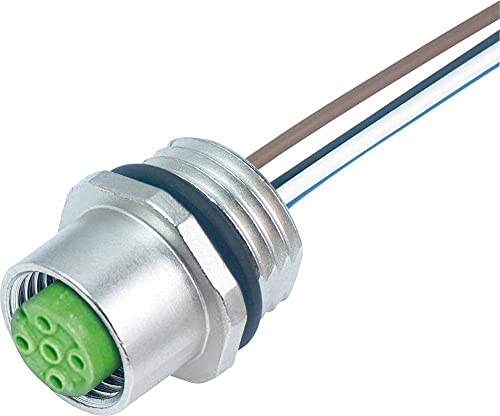 M12 Flanschbuchse A-cod. Vorderwandmontage M12 Flanschbuchse A-cod. Vorderwandmontage von MURR ELEKTRONIK
