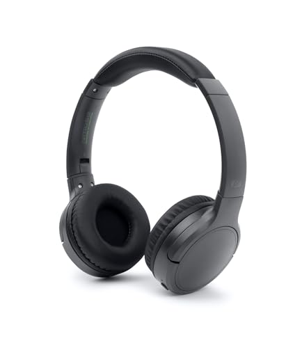 MUSE Bluetooth Over-Ear Kopfhörer M-272 BT mit Mikrofon, Langer Akkulaufzeit, Freisprecheinrichtung, schwarz von MUSE