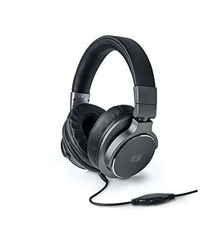 MUSE - M-275 CTV | TV-Kopfhörer mit langem Kabel (6m) | Over-Ear Kopfhörer | Lautstärkeregler, Verstellbarer Kopfbügel von MUSE