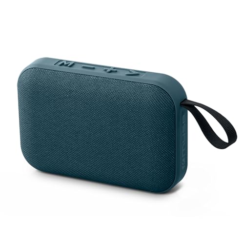 MUSE Tragbarer Bluetooth-Lautsprecher, blau, handlich und kompakt, mit 5W Ausgangsleistung, geeignet für Laptop, Tablet und Smartphone von MUSE