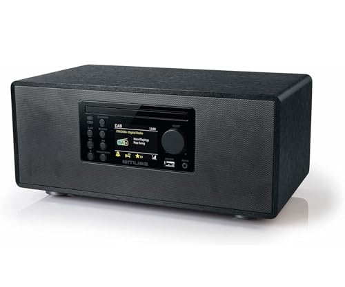 Micro System, CD-Player, DAB FM PLL Radio, Bluetooth, MUSE - (M-695 DBT) LCD-Display, NFC-Auto-Pairing-Funktion, 60 Watt, schwarz von MUSE
