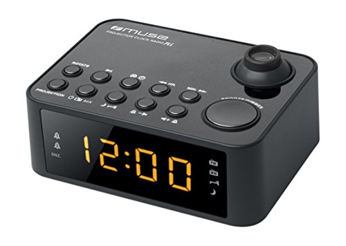 Muse M-178P Radiowecker – Digitaler Wecker mit Uhrzeit-Projektion, Dual-Alarm, Schlummerfunktion & UKW/MW Radio Muse M-178P Radiowecker – Digitaler Wecker mit Uhrzeit-Projektion, Dual-Alarm, Schlummerfunktion & UKW/MW Radio von MUSE