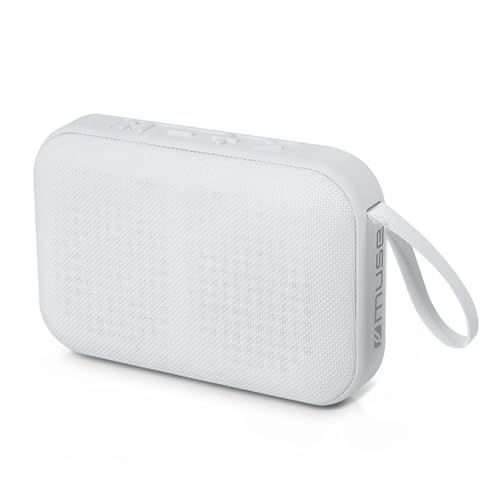 MUSE Tragbarer Bluetooth-Lautsprecher, handlich und kompakt, mit 5W Ausgangsleistung, geeignet für Laptop, Tablet und Smartphone/Weiß von MUSE