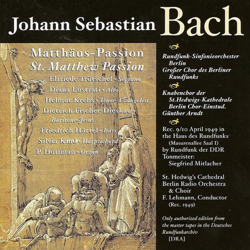 Johann Sebastian Bach: Matthäus-Passion von MUSIC ARTS