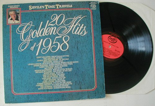 SAVILE'S TRAVELS 20 GOLDEN HITS OF 1958. VINYL LP (NOT CD) von MUSIC FOR PLEASURE