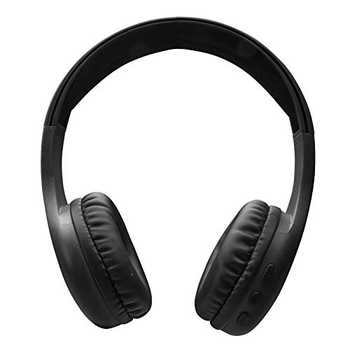 Faltbares Stereo-Headset mit weichen Ohrmuscheln und eingebautem Mikrofon, kabellos V5.0, Ruftasten und Musikmanagement. von MUSIC HERO