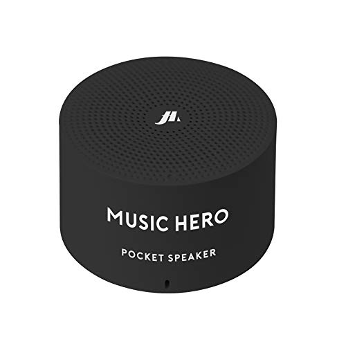 SBS Bluetooth Lautsprecher mit Tragegurt - 3W Wireless Lautsprecher Box rot - Musikbox von MUSIC HERO