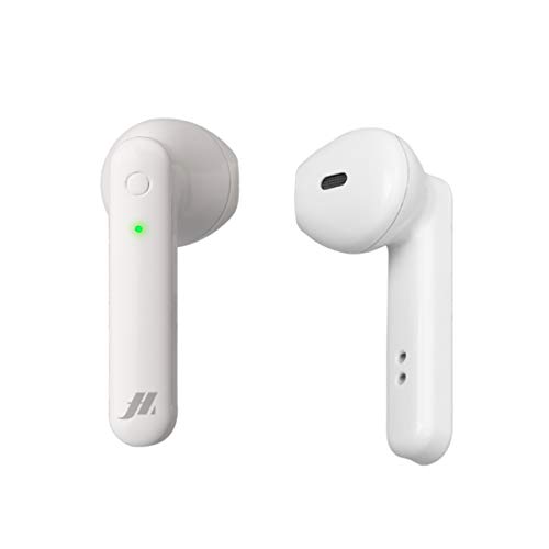MUSIC HERO TWS Beat True Wireless Stereo-Kopfhörer mit Mikrofon und Antwort-/End-Taste, Ladetasche, bis zu 2,5 Stunden Hörzeit Musik, Weiß MUSIC HERO TWS Beat True Wireless Stereo-Kopfhörer mit Mikrofon und Antwort-/End-Taste, Ladetasche, bis zu 2,5 Stunden Hörzeit Musik, Weiß von MUSIC HERO