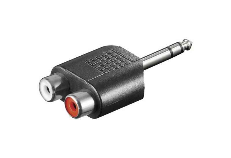 MUSIC STORE Adapter, Adapter, Cinch an Klinke Adapter, stereo Steckadapter von MUSIC STORE