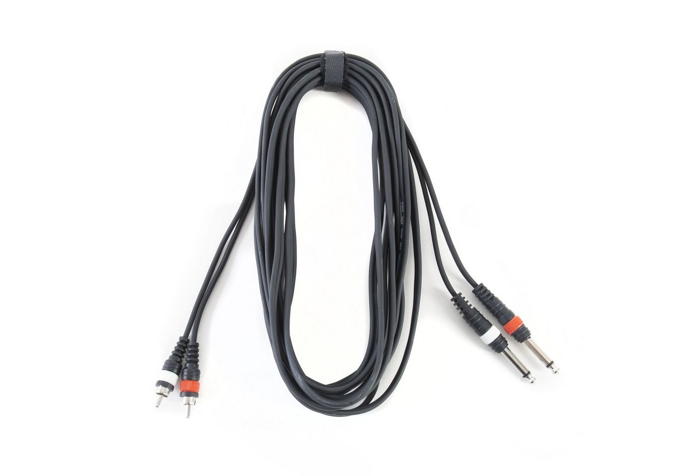 MUSIC STORE Audio-Kabel, Audiokabel, stereo, Cinch/6,3 mm Klinke von MUSIC STORE