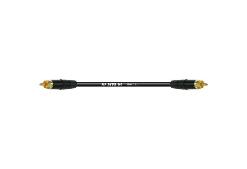MUSIC STORE Audio-Kabel, Coax-Digikabel Cinch, Digitales Koaxialkabel, Präzise von MUSIC STORE