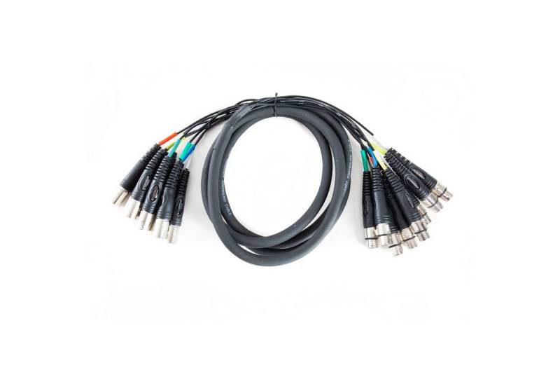 MUSIC STORE Audio-Kabel, MC-08, 8-Fach Multicore, XLR-Female, XLR-Male von MUSIC STORE