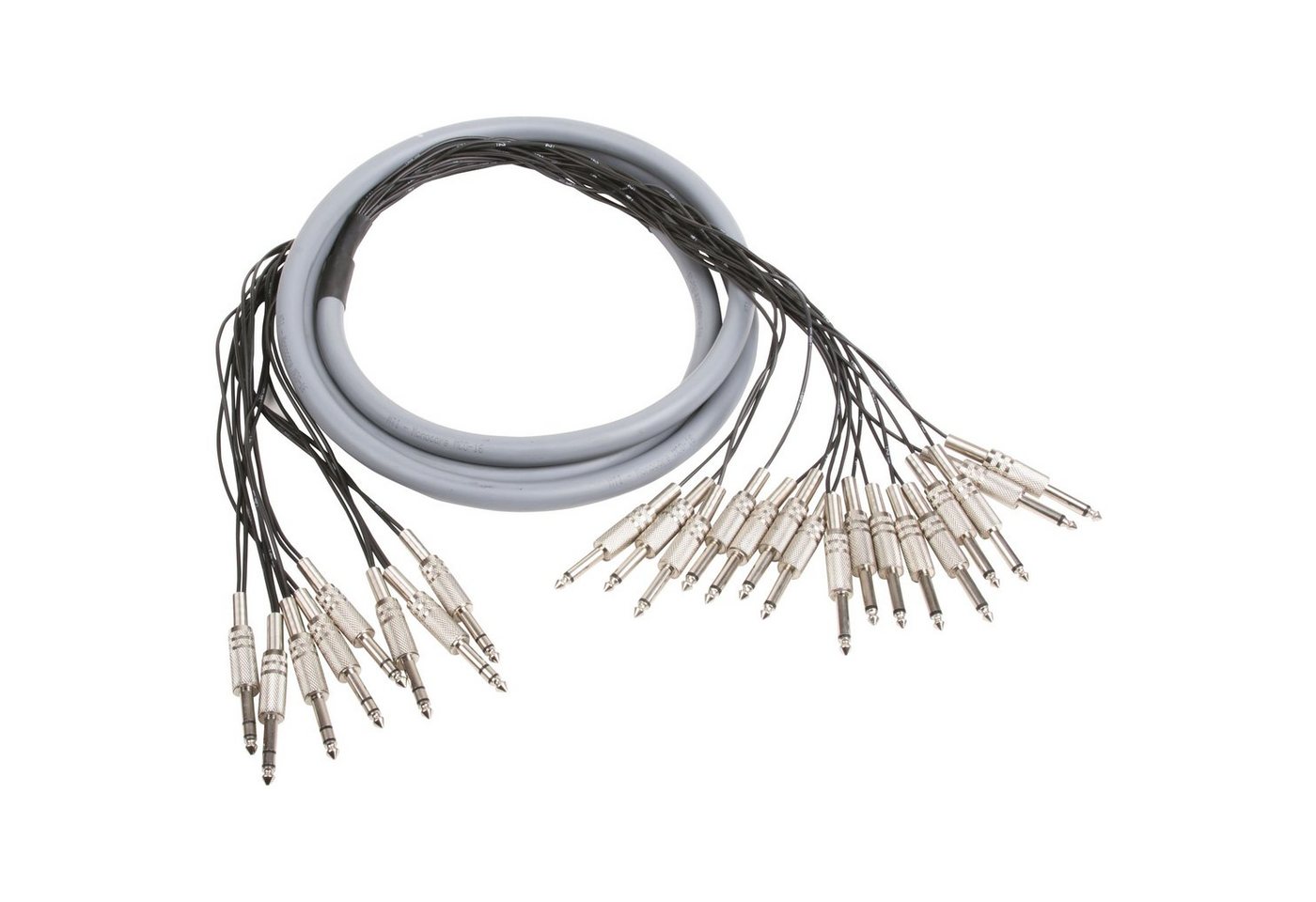 MUSIC STORE Audio-Kabel, MCO 7.0 PPE8-16Y, Multicore Kabel, 16xMoKli, 8xSteKli, Analoge Multi von MUSIC STORE