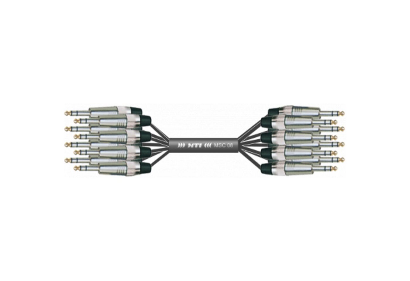 MUSIC STORE Audio-Kabel, Multicore Kabel, 8x 6,3mm Klinke, MTI-Analogloom MUSIC STORE Audio-Kabel, Multicore Kabel, 8x 6,3mm Klinke, MTI-Analogloom von MUSIC STORE