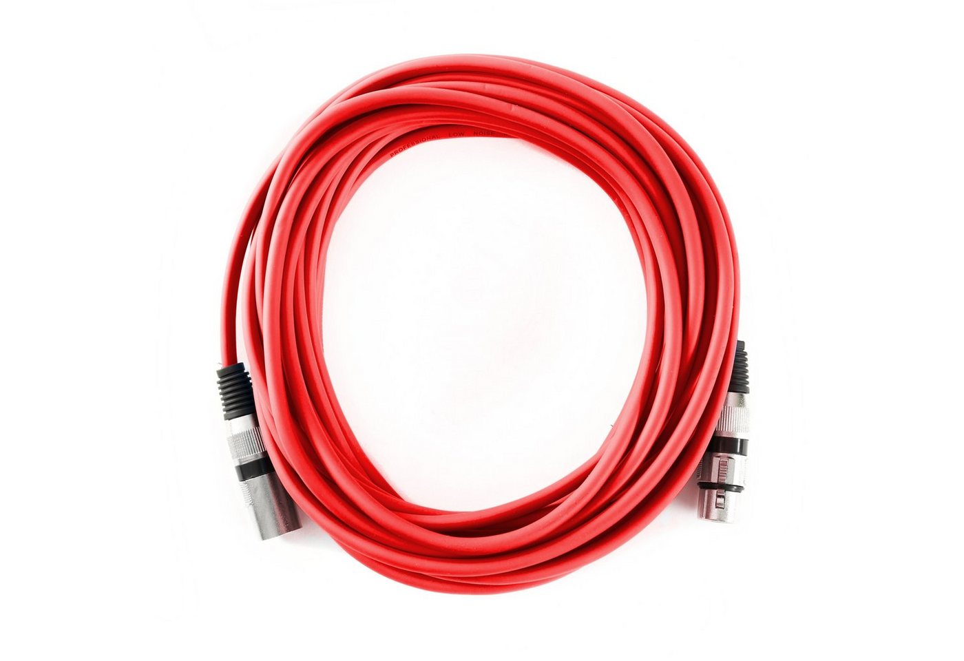 MUSIC STORE Audio-Kabel, XLR Mikrofonkabel, 10m, Knickschutz, Störgeräuschfrei, Musikinstrumen von MUSIC STORE