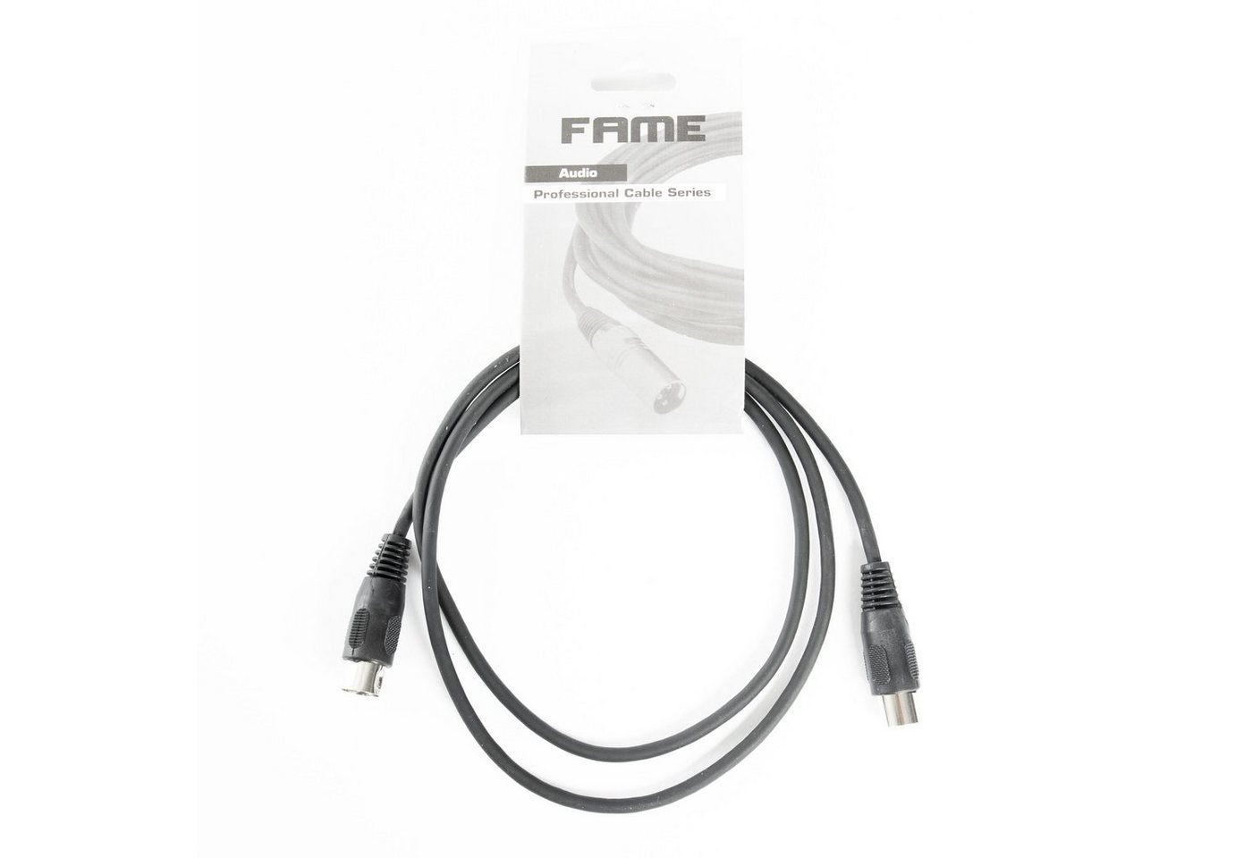 MUSIC STORE Computer-Kabel, MIDIKABEL, 1,2 M, SCHWARZ, SILBERKONTAKTE von MUSIC STORE