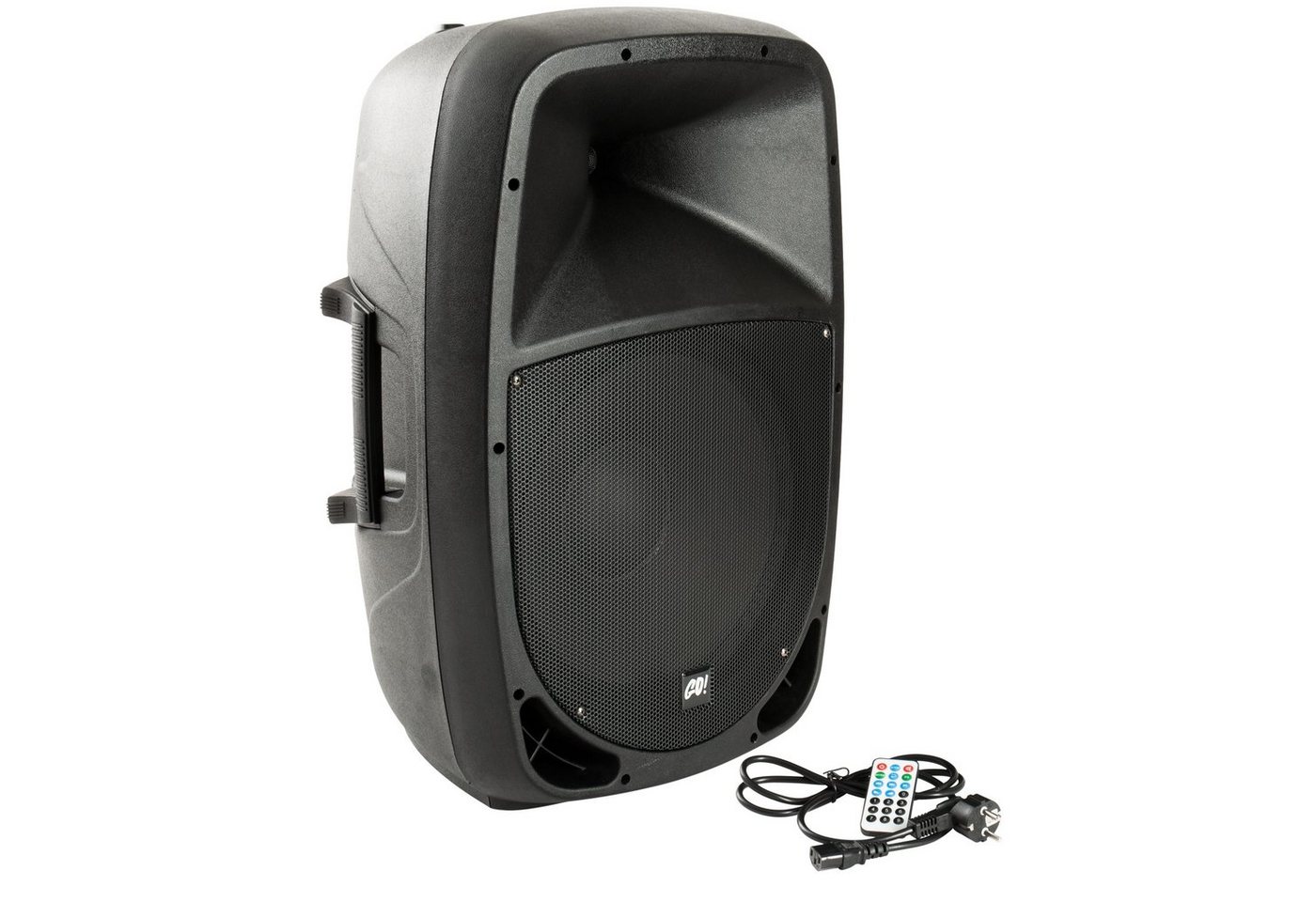 MUSIC STORE Lautsprecher (Aktiver 15 Zoll Lautsprecher, Bluetooth, USB/SD-Karten-Slots, 700W) von MUSIC STORE